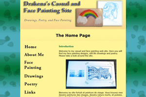 Face Painting and Art site link